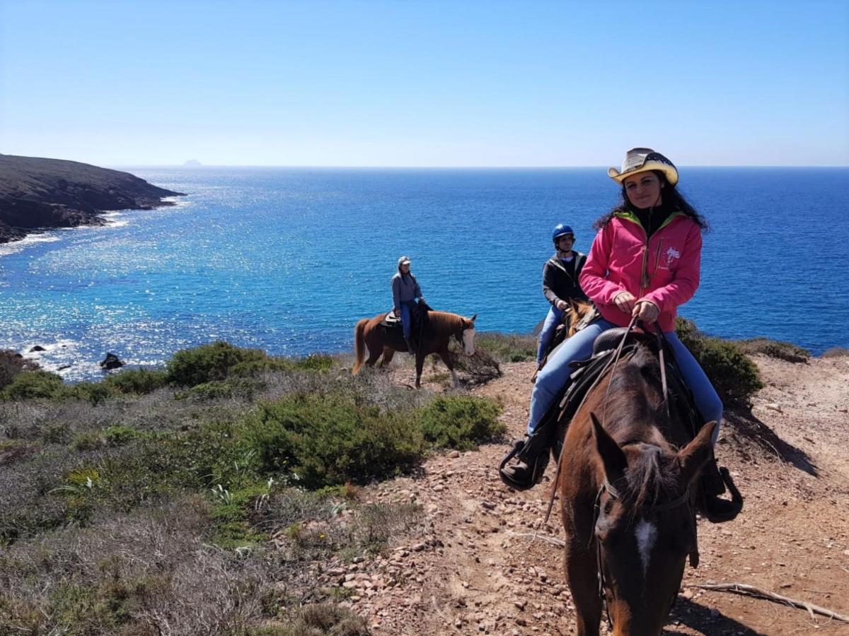 B&B Glamping Semaforo Capo Sperone SantʼAntìoco 外观 照片