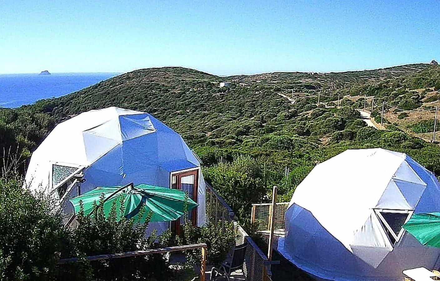 B&B Glamping Semaforo Capo Sperone SantʼAntìoco 外观 照片